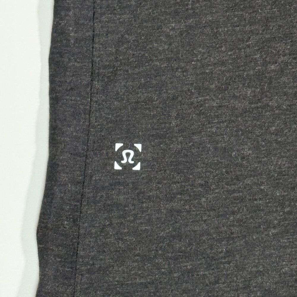 EUC Lululemon Love Is Love Charcoal Gray Cotton Short Sleeve T Shirt Mens Size M - Picture 5 of 9